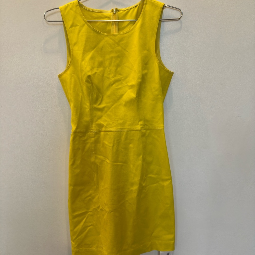 Yellow Sleeveless Dress